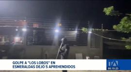 Operativos en Esmeraldas permitieron la captura de alias "Andy" y alias "La J", señalados  como presuntos cabecillas de 'Los Lobos' en la provincia verde. Un reportaje de Gregory Rosero
