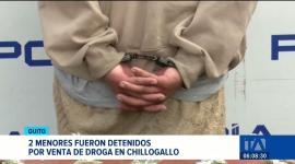 La intervención policial se ejecutó tras la alerta de los vecinos de Chillogallo, quienes denunciaron la comercialización de sustancias ilícitas en el sector. Un reportaje de Mayli Rosas