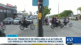 Ciudadanos cuestionan la persistencia de infracciones de tránsito en distintos puntos de la ciudad por parte de las tricimotos. Un reportaje de Ever Moreira