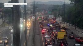 Siniestro en la avenida Perimetral deja heridos y caos vehicular en el norte de Guayaquil