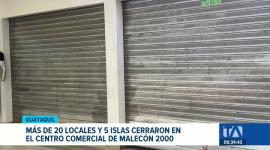 Dos de los puntos turísticos y gastronómicos más representativos de Guayaquil enfrentan una baja en la actividad comercial, lo que causa el cierre de estos negocios. Un reportaje de Camila Guevara