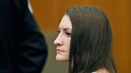 Lindsay Clancy durante el juicio por el asesinato de sus tres hijos.