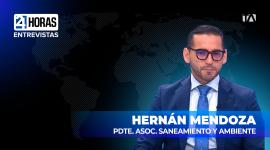 "Más de 140 ciudades de Ecuador podrían inundarse por el fenómeno de El Niño", indicó Hernán Mendoza, presidente de la Asociación Ecuatoriana de Saneamiento y Ambiente, sobre la alerta roja por el Fenómeno de El Niño.