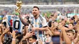 El astro argentino Messi se consagró campeón con la Selección de argentina