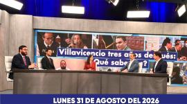 En De Lunes a Lunes se analizó el giro decisivo en la investigación del magnicidio de Fernando Villavicencio tras cumplirse tres años del crimen. Con el traslado de José Serrano a la cárcel del Encuentro para responder como presunto autor intelectual, el debate contó con las declaraciones de la exfiscal general Diana Salazar, quien abordó las líneas investigativas derivadas del caso Metástasis, los límites procesales frente a los acusados prófugos y las constantes presiones y amenazas recibidas en torno a la búsqueda de la verdad real tras el asesinato.