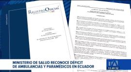 Un funcionario del sector prehospitalario detalló las condiciones precarias bajo las cuales el personal debe atender las emergencias en el país. Un reportaje de María Fernanda Utreras