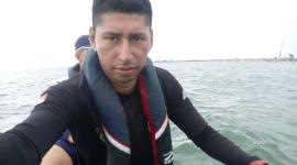 Geovanny Rivera es buzo de la Armada y el 19 de agosto fua a realizar trabajos en la plataforma Amistad.