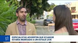 Especialistas advierten que el incremento en las importaciones de energía responde al ingreso del país a una etapa de estiaje leve. Un reportaje de Bernarda Cevallos