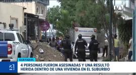 El hecho violento ocurrido en el domicilio de las víctimas en Guayaquil enciende las alarmas por las disputas de territorio entre bandas criminales. Un reportaje de Paula Kuhn