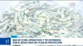 A un mes de su implementación, el Plan de Protección para Quito deja 700 detenidos tras más de 10 mil operativos. Un reportaje de Brigette Mancheno