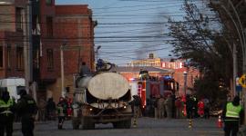 Las explosiones ocurrieron en la ciudad de Viacha, en el sur de La Paz.