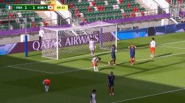 Francia y Corea del Sur se enfrentaron este domingo en el Mundial Femenino Sub-20.