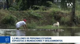 El escenario más crítico del fenómeno climático afectaría a 1.3 millones de personas con inundaciones y deslaves. Un reportaje de Camila Guevara