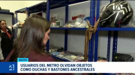 Desde el inicio de operaciones, el personal recuperó miles de pertenencias de los usuarios; la mitad de los artículos han sido reclamados. Un reportaje de Nathalie Jiménez