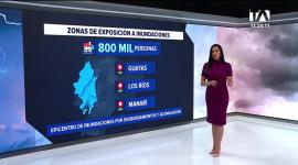 La plataforma reporta alrededor de 800 mil personas expuestas a inundaciones y más de 500 mil en áreas vulnerables a movimientos de masa. Un reportaje de María Fernanda Utreras