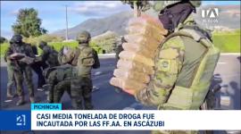 Labores de inteligencia militar en la parroquia Ascázubi permitió el decomisó de cargamento valorado en más de USD 1.5 millones en el mercado local. Un reportaje de Juan Miguel Rodríguez