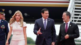 El secretario de Estado de EE.UU., Marco Rubio, llegó a Colombia este martes 8 de septiembre.