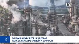 La comisión reguladora colombiana dispuso exportar únicamente energía termoeléctrica con combustibles líquidos, medida que incrementa los costos de venta. Un reportaje de Lucía Clavijo