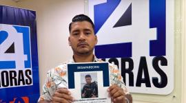 Familaires del buzo Geovanny Rivera viajaron hasta Quito para ser escuchados. Piden a las autoridades no abandonar la búsqueda a 19 días de su desaparición.