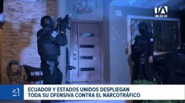 Ecuador y Estados Unidos despliegan acciones para desmantelar las rutas del tráfico de drogas, bloquear sus estructuras financieras y neutralizar a los grupos delictivos. Un reportaje de Catalina García