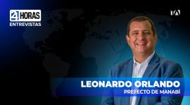“La principal amenaza que tenemos en la provincia, que afecta a la mayor parte de la población, son las inundaciones” dijo Leonardo Orlando, prefecto de Manabí, sobre la preparación por el fenómeno de El Niño.