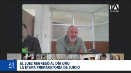 El magistrado recién designado decidió no continuar en la causa y aún no hay fecha fijada para reinstalar la audiencia preparatoria. Un reportaje de Carlos Sacoto