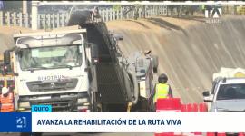 Las labores corresponden al Tramo 3 de intervención integral e incluyen nueva señalización vial, se recomienda a los usuarios optar por vías alternativas. Un reportaje de Mishell Villacís