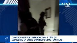 Policía Nacional entregó a la víctima a su familia y anunció la creación de una unidad especializada para investigar los delitos de secuestro y extorsión. Un reportaje de Brigette Mancheno