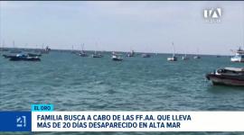 Allegados del militar piden intensificar las labores de búsqueda luego de que se perdiera su rastro durante intervenciones en la plataforma de Petroecuador. Un reportaje de Juan Miguel Rodríguez