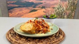 Este viernes 11 de septiembre del 2026 preparamos tagliatelle al ragú, la receta de Cocinando esTAmañana, junto al chef Felipe Campana.