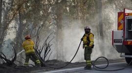 Los Bomberos atendieron la emeregencia en La Vicentina