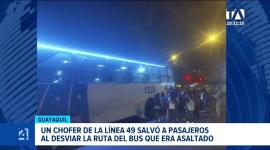 El chofer de la línea 49 buscó refugio en la Infantería de Marina al ser acorralado por delincuentes, logrando la captura de 10 implicados. Un reportaje de Catalina García