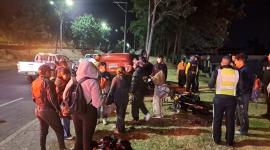 Un siniestro de tránsito deja personas heridas tras el vuelo de un vehículo en el sector de Miraflores la noche de este martes 15 de septiembre de 2026.