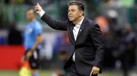Marcelo Gallardo, exentrenador de River Plate, en una partido por Copa Libertadores ante Palmeiras, el 24 de septiembre de 2025.