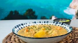 Este miércoles 16 de septiembre del 2026 preparamos chupe de pescado y camarón, la receta de Cocinando esTAmañana, junto al chef Felipe Campana.