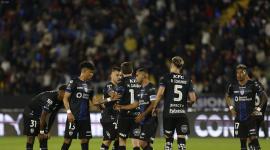 Independiente del Valle en el partido de ida ante Flamengo