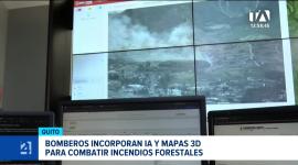 Bomberos de Quito suman herramientas tecnológicas para optimizar el monitoreo y la respuesta inmediata ante siniestros forestales. Un reportaje de Mishell Villacís