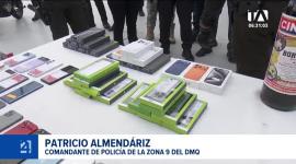 Las intervenciones en los distritos Eugenio Espejo y Manuela Sáenz concluyeron con 6 aprehendidos, 13 retenidos e incautación de droga. Un reportaje de María Gracia Chacón