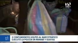 La intervención se ejecutó en una zona de difícil acceso de la provincia; las autoridades brindan detalles de la incautación desde el UVC de Manta. Un reportaje de Daniel Moreira