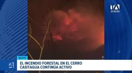 El incendio se reactivó en varios puntos por las rafagas de viento. El Municipio de Quito indicó que hay siete personas denunciadas en Fiscalía por provocar daños. Un reporte de Juan Miguel Rodríguez
