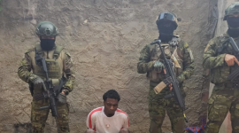 Alias ​​'Negro Félix', señalado por el ministro de Defensa como cabecilla de Los Choneros en El Oro, fue capturado durante un operativo militar en Machala.