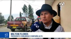 El COE Cantonal de Otavalo se activó tras 48 horas de trabajo ininterrumpido de las brigadas de respuesta para contener el fuego en las faldas del volcán Imbabura. Un reportaje de David Vizcaíno