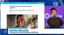“Estamos en un punto de la singularidad donde la Inteligencia Artificial se está empezando a entrenar a sí misma”, dijo Matías Karlsson, especialista en Inteligencia Artificial.