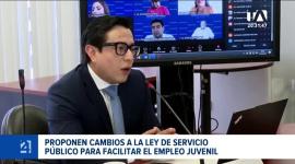 La reforma a la Ley de Servicio Público busca incentivar el empleo joven; Trabajo entregó observaciones al proyecto en la Asamblea. Un reportaje de Karen Haro
