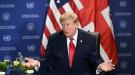 El presidente de Estados Unidos, Donald Trump, estuvo presente en la Asamblea de la ONU, en Nueva York.