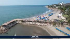 El Erfen reportó el incremento térmico en el océano, mientras la advertencia del Inamhi por precipitaciones continuará hasta el 25 de septiembre. Un reportaje de Ericka Vera