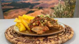 Este miércoles 23 de septiembre del 2026 preparamos estofado de pavo a la gaseosa negra, la receta de Cocinando esTAmañana, junto al chef Felipe Campana.