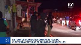 Las intervenciones permitieron capturar a alias "La Muerte" y a cabecillas de redes delictivas tras alertas del sistema de recompensas. Un reportaje de Catalina García