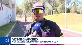 El comerciante de 49 años ha conquistado tres podios en su trayectoria de vida luego de superar la pérdida de una extremidad y un coma. Un reportaje de Mishell Villacís