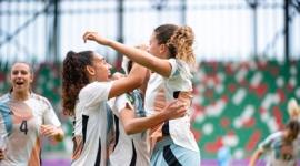 El festejo de las jugadoras de la Selección de España al clasificar a la final